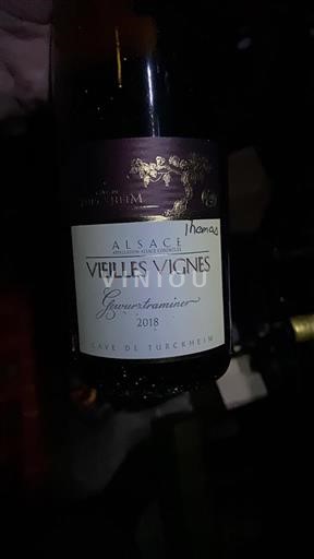 Alsasko Gewürztraminer Cave de Turckheim Vieilles Vignes 2018