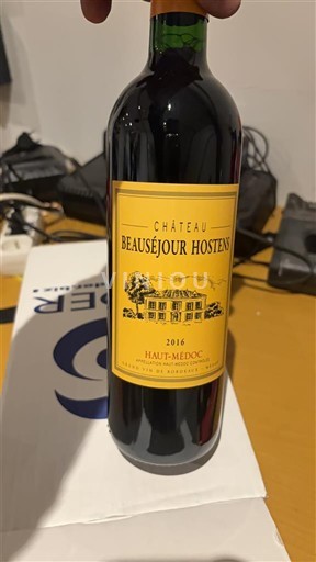 Bordeaux Haut-Médoc Château Beauséjour Hostens 2016