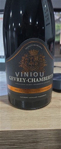 Burgundsko Gevrey-Chambertin Laurent Guillot 2018