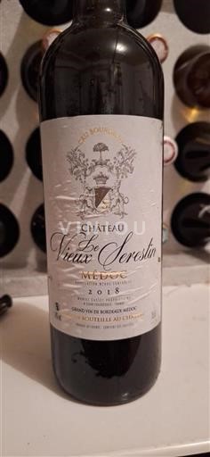 Bordéus Médoc Château Le Vieux Serestin 2018