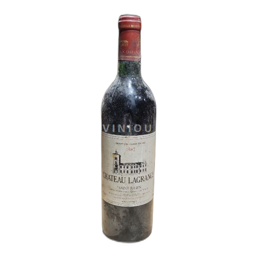 Burdeos Saint-Julien Château Lagrange 1987