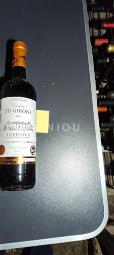 Bordeaux Château Du Girons 2011