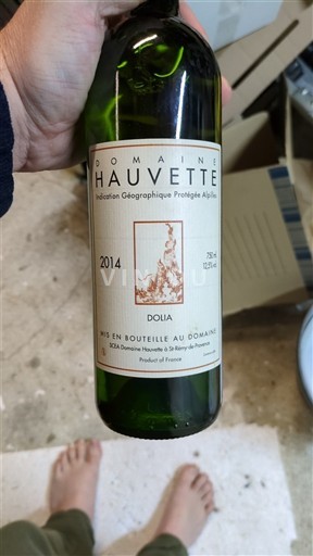 Alpes e regiões Ródano Alpilles Domaine Hauvette Dolia 2014