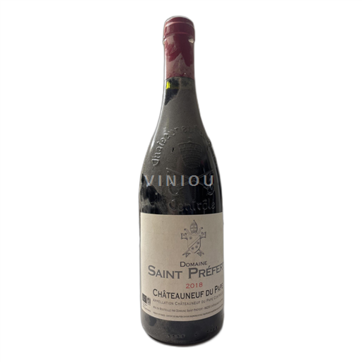 Rhône Valley Châteauneuf-du-Pape Domaine Saint Préfert 2018