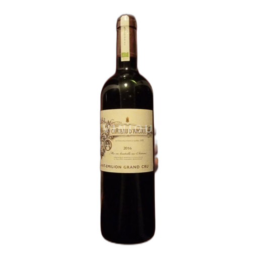 Bordeaux Saint-Émilion Grand Cru Château d'Arcole 2016