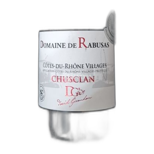 Rona dolina Côtes-du-Rhône-Villages Domaine de Rabusas Chusclan Neleten.
