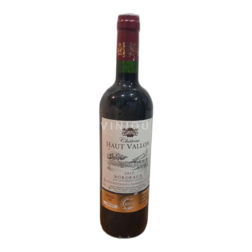 Bordeaux Château Haut Vallon 2017
