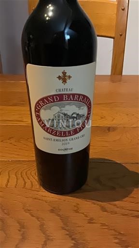 Bordéus Saint-Émilion Grand Cru Château Grand Barrail Lamarzelle Figeac 2019