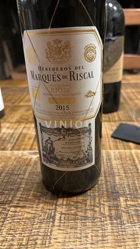 La Rioja Rioja Herederos del Marques de Riscal 2015