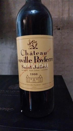 Burdeos Saint-Julien Château Léoville Poyferré 1998