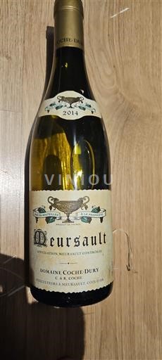 Bourgogne Meursault Domaine Coche-Dury 2014