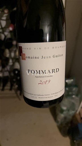 Burgundy Pommard Domaine Jean Guiton 2019