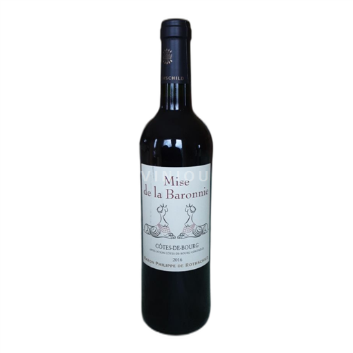 Bordeaux Côtes-de-bourg Mise De La Baronnie Baron Philippe de Rothschild 2016