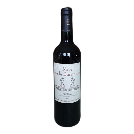 Bordeaux Pauillac Baron Philippe de Rothschild Mise De La Baronnie 2016