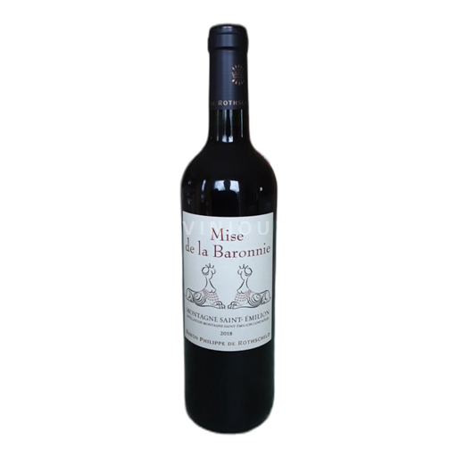 Bordeaux Montagne-saint-émilion Mise De La Baronnie Baron Philippe de Rothschild 2018