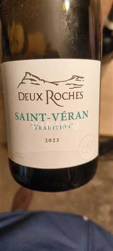 Borgogna Saint-Véran Deux Roches Tradition 2023