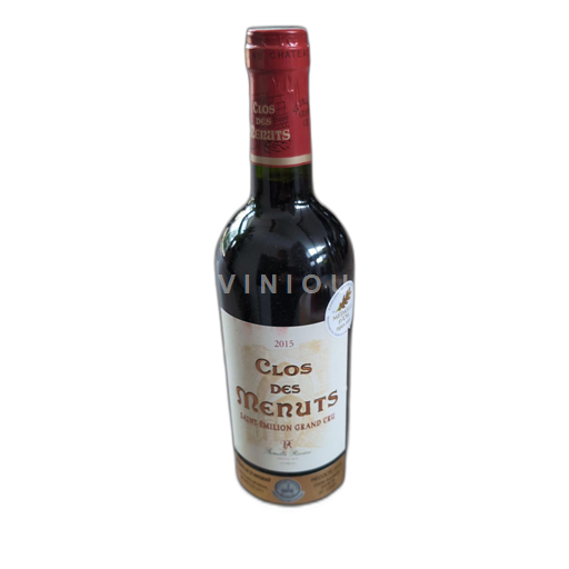 Burdeos Saint-Émilion Gran Cru Clos des Menuts 2015