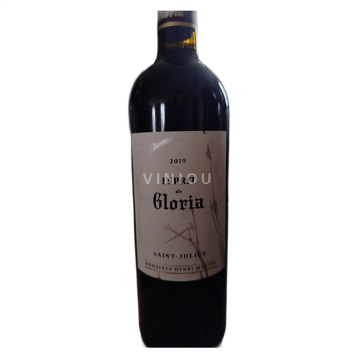 Bordeaux Saint-Julien Domaines Henri Martin Esprit de Gloria 2019
