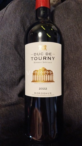 Bordeaux Duc de Tourny Réserve Spéciale 2022