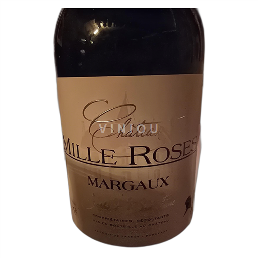 Bordeaux Margaux Château Mille Roses 2018