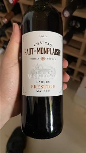 Sudoeste Cahors Château Haut-Monplaisir Prestige 2020