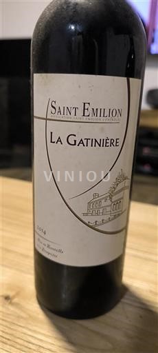 Bordeaux Saint-Émilion la gatinière 2014