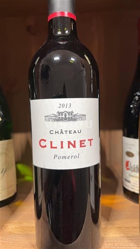 Bordeaux Pomerol château Clinet  2013
