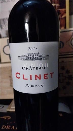 Bordéus Pomerol château Clinet  2013