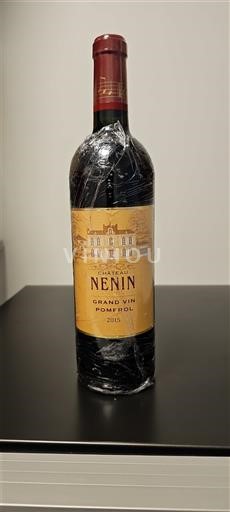 Bordeaux Pomerol château Nenin 2015