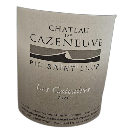 Languedoc Pic-saint-loup Chateau de Cazeneuve Les Calcaires 2021