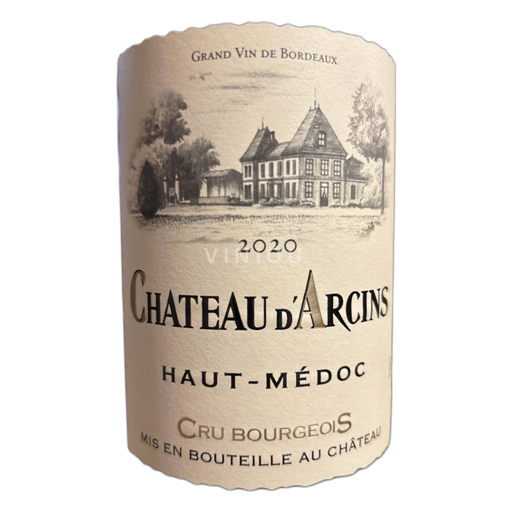 Bordeaux Haut-Médoc Château d'Arcins 2020