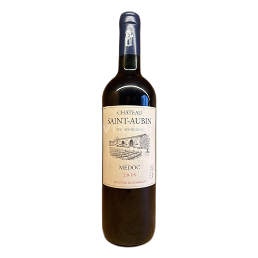 Bordeaux Médoc Château Saint-Aubin 2018