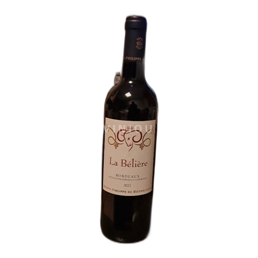 Bordeaux Baron Philippe de Rothschild La Bélière 2022