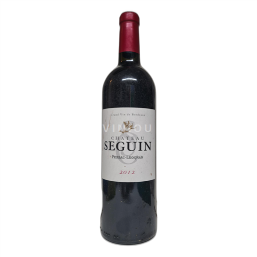 Bordeaux Pessac-Léognan Château Seguin 2012