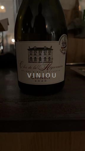 Loire Valley Chinon Clos de la Hégronnière 2020