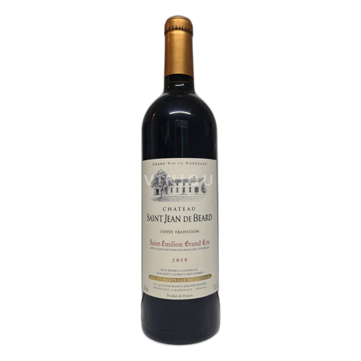 Burdeos Saint-Émilion Gran Cru Chateau Saint Jean de Beard Tradition 2019