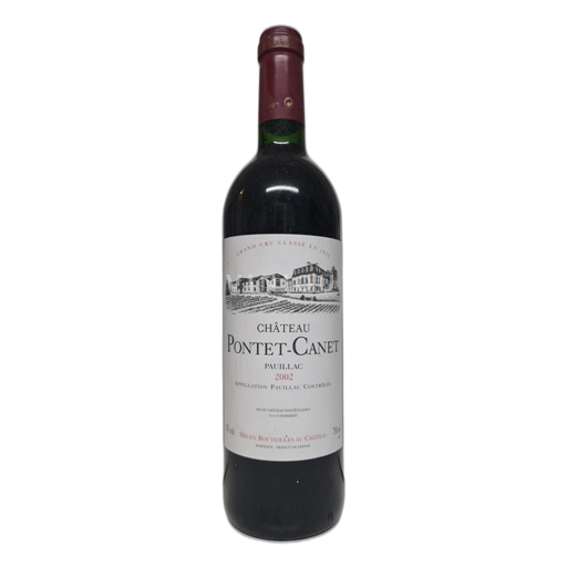 Bordeaux Pauillac Château Pontet-Canet 2002