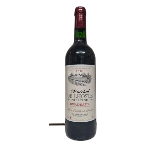 Bordeaux Sénechal de Lhoste Prestige 2008
