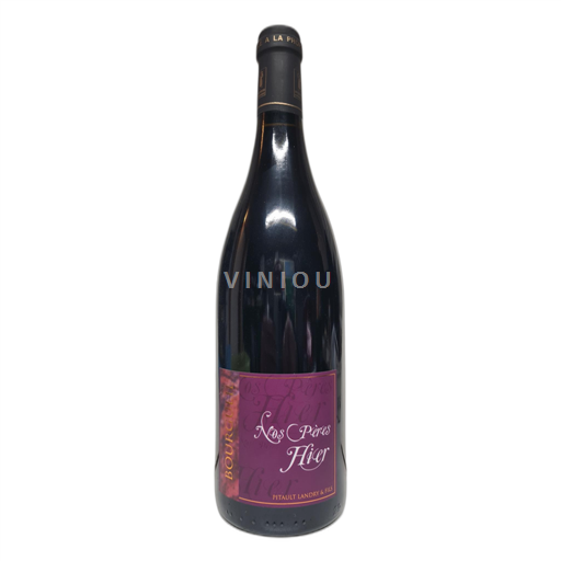 Loiredalen Bourgueil Pitault Landry & Fils Nos Pères Hier Icke årgångsbetecknad