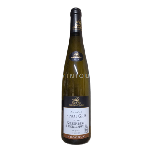Alsácia Pinot gris Cave de Ribeauvillé Réserve 2022