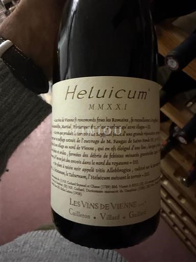 Alpes và các vùng Rhodanien Collines rhodaniennes Les Vins de Vienne Héluicum 2021