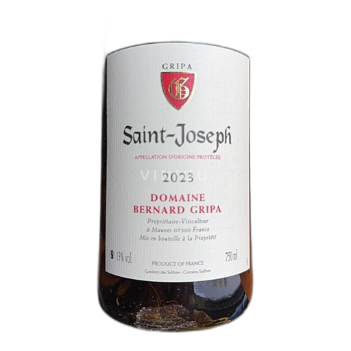 Rhônetal Saint-Joseph Domaine Bernard Gripa 2023