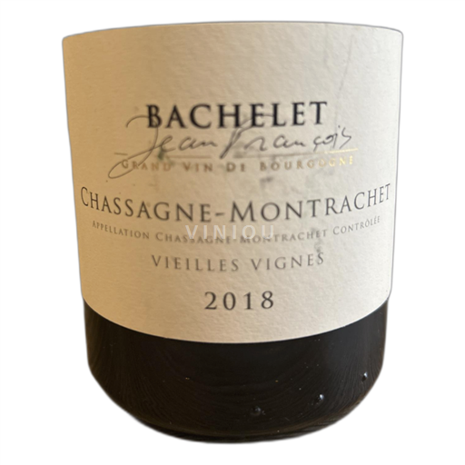 Burgundi Chassagne-Montrachet Bachelet Jean François Vieilles Vignes 2018