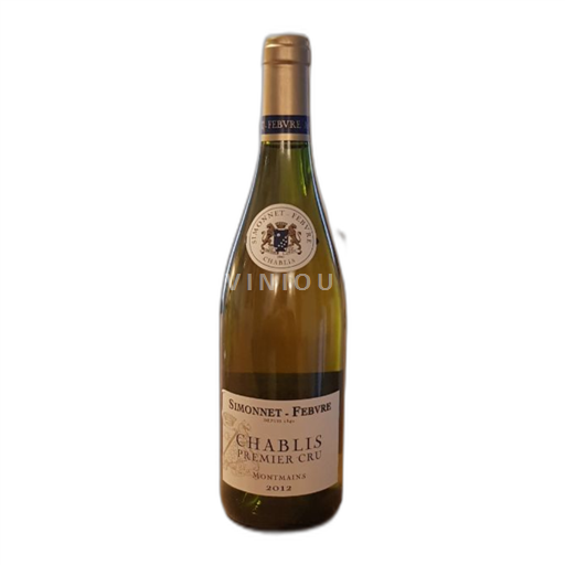 Burgund Chablis Simonnet-Febvre Montmains 2012