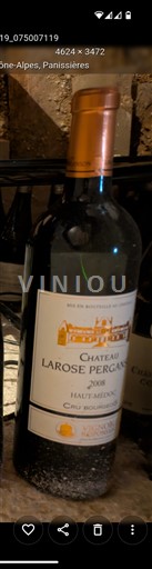 Bordéus Haut-Médoc Château Larose Perganson 2008