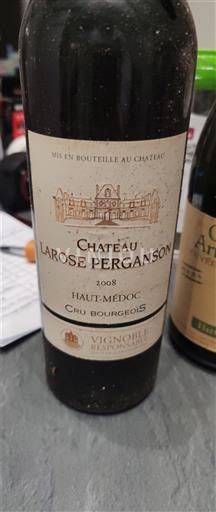 Bordeaux Haut-Médoc Château Larose Perganson 2008