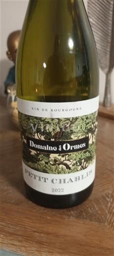Bourgogne Petit-chablis Domaine des Ormes 2022