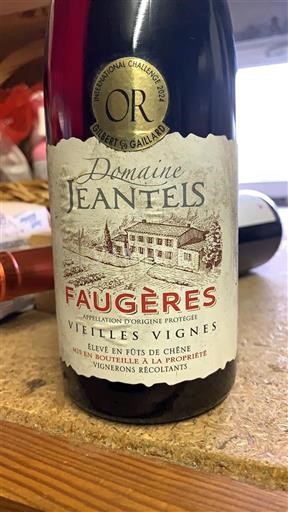 Languedoc Faugères Domaine Jeantels Vieilles Vignes Non-Vintage