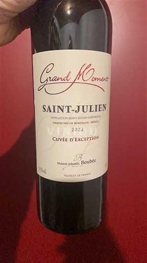 Bordeaux Saint-Julien Grand Moment d'Exception 2022
