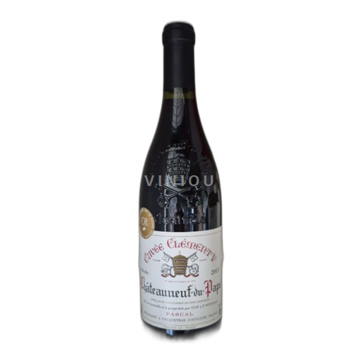 Vallée du Rhône Châteauneuf-du-pape Clément V Pascal 2013